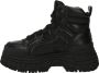 Buffalo Fusion Hybrid Mid Top Sneakers Black Dames - Thumbnail 14