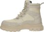 Buffalo Veterschoenen NOVA COM VEGAN enkellaars high top sneaker plateau hak met memory foam - Thumbnail 9