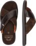 Bugatti Leren sandalen met labelopschrift model 'Derek' - Thumbnail 2