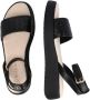 Bugatti Platte sandalen Zwart Dames - Thumbnail 11