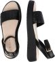 Bugatti Platte sandalen Zwart Dames - Thumbnail 8