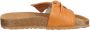 Bullboxer Flip Flop Women Tan Cognac 37 Slippers - Thumbnail 4