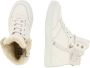 Bullboxer Aop510e6l Hoge sneakers Leren Sneaker Meisjes Wit - Thumbnail 5