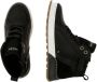 Bullboxer Aof500 Hoge sneakers Leren Sneaker Zwart - Thumbnail 5