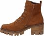 Bullboxer Ankle Boot Bootie Female Brown Laarzen - Thumbnail 2