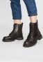 Bullboxer Biker Boots Zwart 610504E6L_BKCCTD Dames Biker Boots - Thumbnail 5