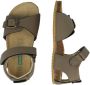 Bunnies JR 223427-508 Jongens Sandalen Beige Bruin Grijs Imitatieleer Klittenband - Thumbnail 3