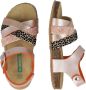 Bunnies Becky Beach sandalen lichtroze metallic Meisjes Imitatieleer Dierenprint 21 - Thumbnail 9