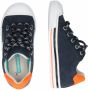 BunniesJR Bunnies JR 222230-529 Jongens Lage Sneakers Blauw Leer Veters - Thumbnail 3