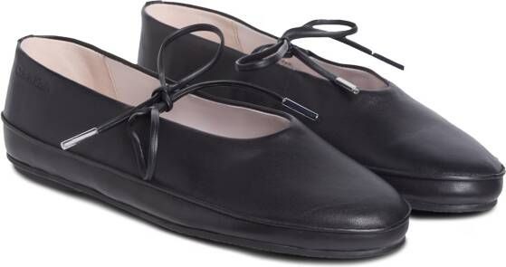 Calvin Klein Ballerina met riempjes