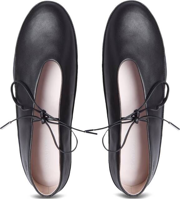 Calvin Klein Ballerina met riempjes
