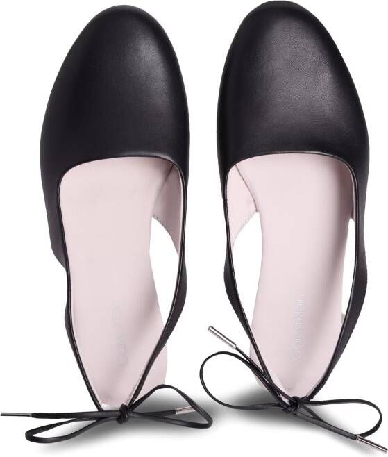 Calvin Klein Ballerina met riempjes