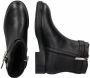 Calvin Klein Zwarte Leren Enkellaarzen met Rubberen Zool Black Dames - Thumbnail 15