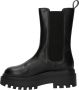 Calvin Klein Jeans Zwarte Flatform Chelsea Enkellaarzen Vrouwen Black Dames - Thumbnail 4