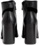 Calvin Klein Jeans Zwarte Enkellaarsjes met Rits Black Dames - Thumbnail 5