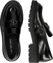 Calvin Klein Metallic Combat Loafer Herfst Winter Collectie Black Dames - Thumbnail 26
