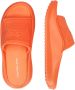 Calvin Klein Gerecyclede Polyester Slippers Orange Heren - Thumbnail 5