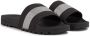 Calvin Klein Truck Slides Reflective Heren Slippers Zwart - Thumbnail 8