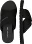 Calvin Klein Slippers CROSS SANDAL SLIPON RP IN BTW zomerschoen slippers poolslides met kruisbandage - Thumbnail 6