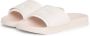 Calvin Klein Jeans Peach Blush White Monogram Slippers Beige Dames - Thumbnail 9