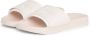 Calvin Klein Jeans Peach Blush White Monogram Slippers Beige Dames - Thumbnail 10