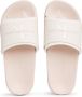 Calvin Klein Jeans Peach Blush White Monogram Slippers Beige Dames - Thumbnail 11