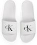 Calvin Klein Badslippers SLIDE MONOGRAM zomerschoen slippers pool slides strandschoen met logo-opschrift - Thumbnail 5