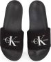 Calvin Klein Badslippers SLIDE MONOGRAM zomerschoen slippers badschoens strandschoen met logo-opschrift - Thumbnail 12
