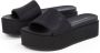 Calvin Klein Slippers FLATFORM SANDAL SLIDE IN NYLON poolslides zomerschoen strand-schoen plateausool om in te stappen - Thumbnail 8