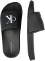 Calvin Klein Badslippers pool slides watersandalen strand-schoen met logo versierd - Thumbnail 9