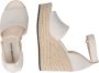 Calvin Klein Espadrilles Wedge Sandal Wide Su Con in crème - Thumbnail 8