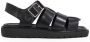 Calvin Klein leren sandalen zwart - Thumbnail 9