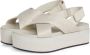 Calvin Klein Jeans Plateau Sandalen Lente Zomer Collectie Beige Dames - Thumbnail 7