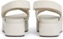 Calvin Klein Jeans Beige Open-Toe Sandalen met Gesp Strik Sluiting Beige Dames - Thumbnail 18