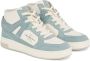 Calvin Klein Hoge leren sneakers Wit Green Dames - Thumbnail 6
