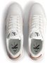 Calvin Klein Tooth Runner Irregular Lines Dames Lage sneakers Leren Sneaker Dames Wit - Thumbnail 13