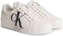Calvin Klein Witte Polyester Sneaker met Contrasterende Details White Dames - Thumbnail 12
