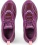 Calvin Klein Paarse Leren Sneaker met Gedetailleerd Stiksel - Thumbnail 6