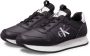 Calvin Klein Jeans Zwarte Casual Synthetische Damessneakers Black Dames - Thumbnail 11