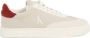 Calvin Klein Lage Cupsole Mandje Sneakers Beige Heren - Thumbnail 6