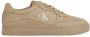 Calvin Klein Jeans Leren sneakers met labelprint - Thumbnail 3