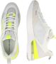 Calvin Klein Witte sneakers voor dames met fluorescerende accenten White Dames - Thumbnail 8