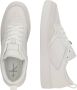 Calvin Klein Jeans Leren Vetersluiting Effen Patroon Sneakers White Heren - Thumbnail 7