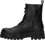Calvin Klein Jeans Zwarte Kant Rits Enkellaarzen Black Heren - Thumbnail 7