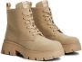 Calvin Klein Boots & laarzen Chunky Combat Laceup Boot Co in beige - Thumbnail 4