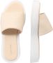 Calvin Klein Witte Flatform Slide Sandalen White Dames - Thumbnail 9