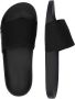 Calvin Klein Zwarte Polyester Slide Sandalen - Thumbnail 4