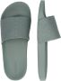 Calvin Klein Groene Monogram Slide Sandaal Comfortabel - Thumbnail 4