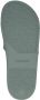 Calvin Klein Groene Monogram Slide Sandaal Comfortabel - Thumbnail 5
