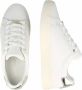 Calvin Klein Witte Polyester Sneaker met Veters en Contrasterende Details Wit Heren - Thumbnail 6